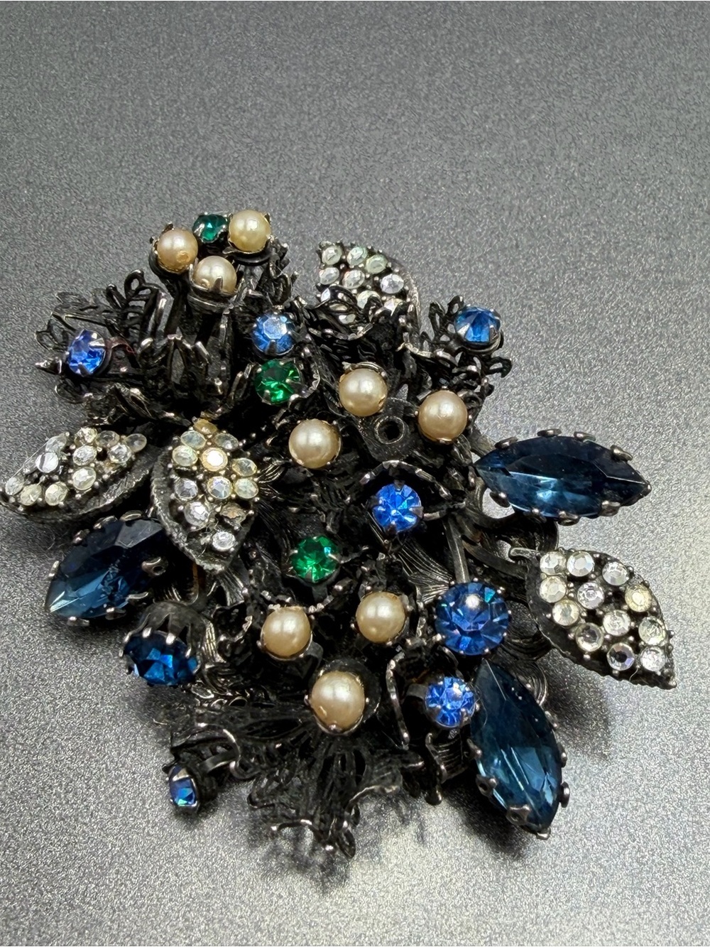 Vintage Vendome Colorful  Brooch #44SB
